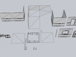House Parts Set Modèle 3D