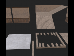House Parts Set Modèle 3D