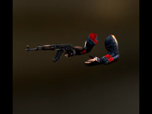 Hunter Attack Bundle 3D Model