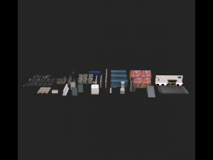 Eagle Eye View Map Bundle 3D Model