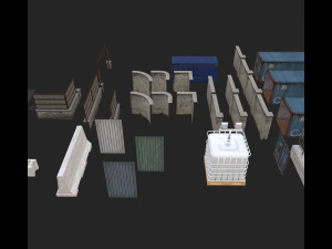 Eagle Eye View Map Bundle 3D Model