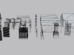 Eagle Eye View Map Bundle 3D Model