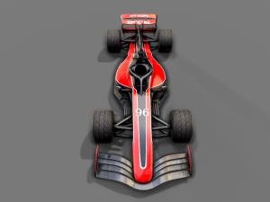 Super Speed F1 3D Model