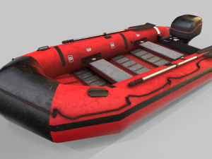 Life Boat 3D 模型