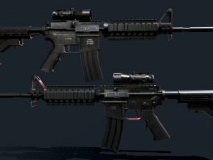 M4A1 3D Model