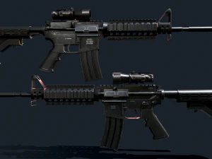 M4A1 3D Модель