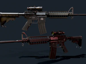 M4A1 Modello 3D