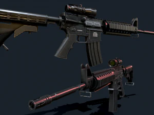 M4A1 Modello 3D