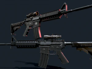 M4A1 Modello 3D