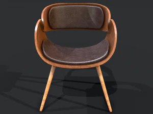 Современный стул 3D Модель