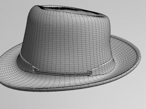 Mens Hat Modelo 3D