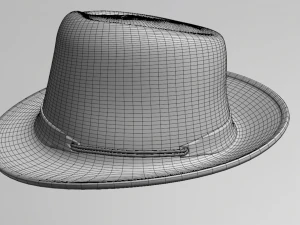 Sombrero para hombre Modelo 3D