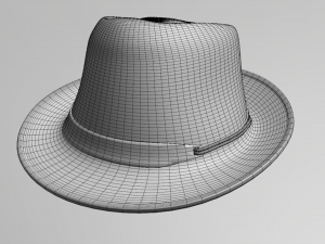 Mens Hat Modelo 3D