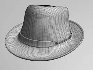 Sombrero para hombre Modelo 3D