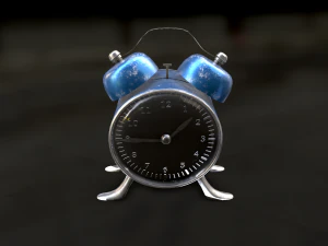 Alarm Clock 3D Model