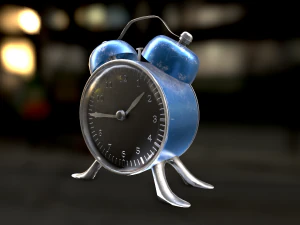 Alarm Clock 3D Model