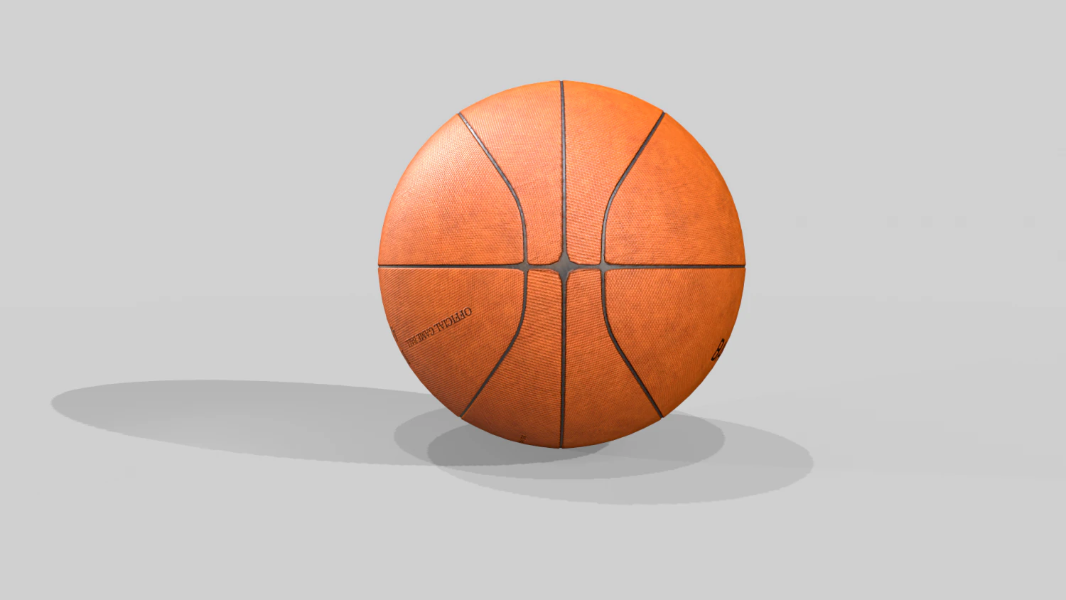 Basketball Ball 3D Model .c4d .max .obj .3ds .fbx .stl .blend 