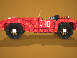 Toy Racing Car 3D 模型