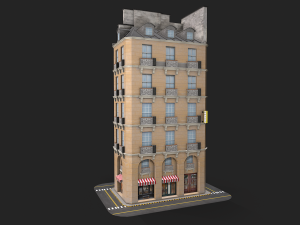 Hilton 3D Model