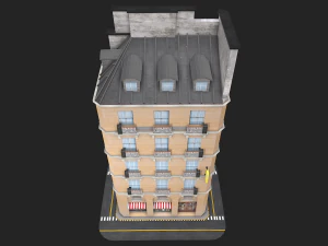Hilton 3D Model