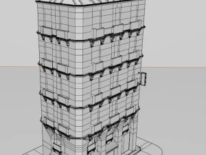 Hilton 3D Model