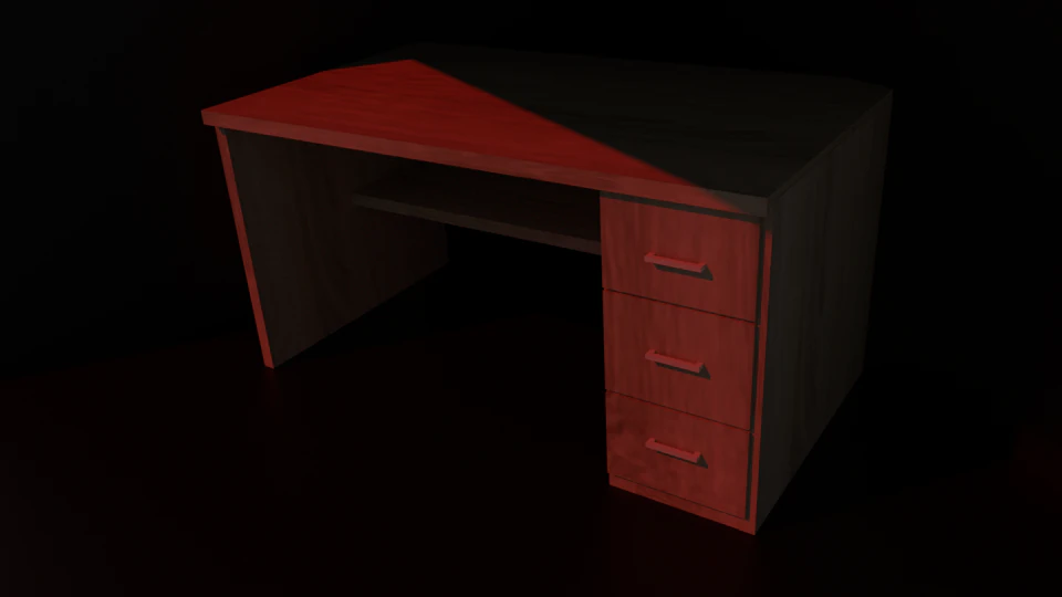 Table 3D Model .c4d .max .obj .3ds .fbx .stl .blend