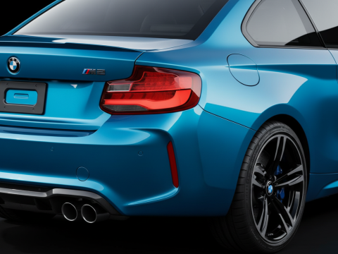 M2 クーペ 2016 3Dモデル