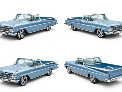 ChevroletElCamino1959 Modelo 3D