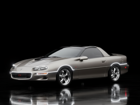 雪佛兰科迈罗轿跑车 2000 3D 模型