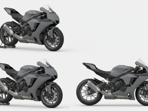 YamahaR1 3D Model