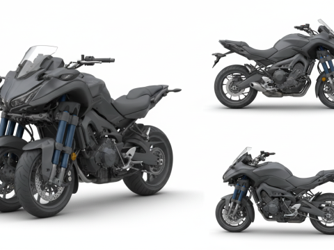 Yamaha Niken 2019 3D Model