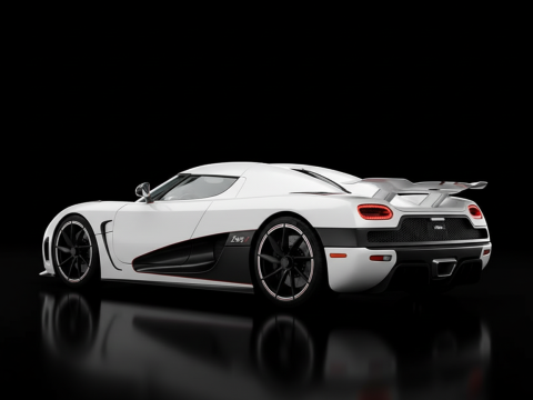 Agera Koenigsegga 2011 Model 3D