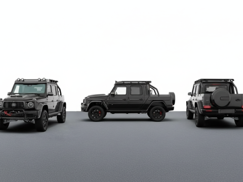 Brabus 800 Adventure XLP 2020 Model 3D