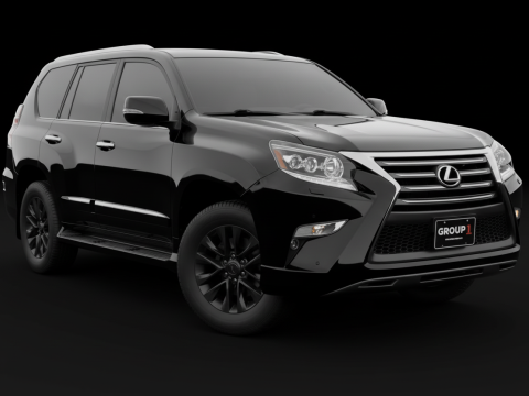 Lexus GX460 2014 Modèle 3D