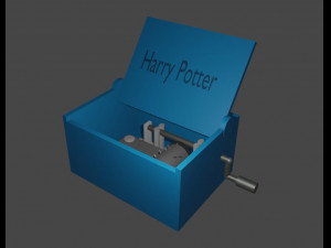 Music box Model 3D