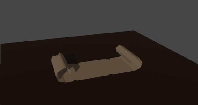 Scroll Model 3D .c4d .max .obj .3ds .fbx .stl .blend 