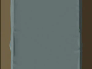 모던한 침대 3D 모델