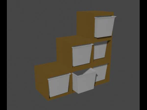 Table de nuit Modèle 3D