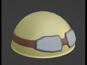 Hełm wojskowy Model 3D