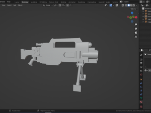 Havy Bolter Accatran Model 3D