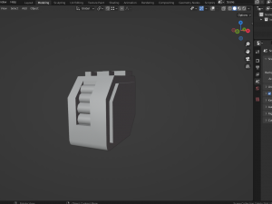 Havy Bolter Accatran Model 3D