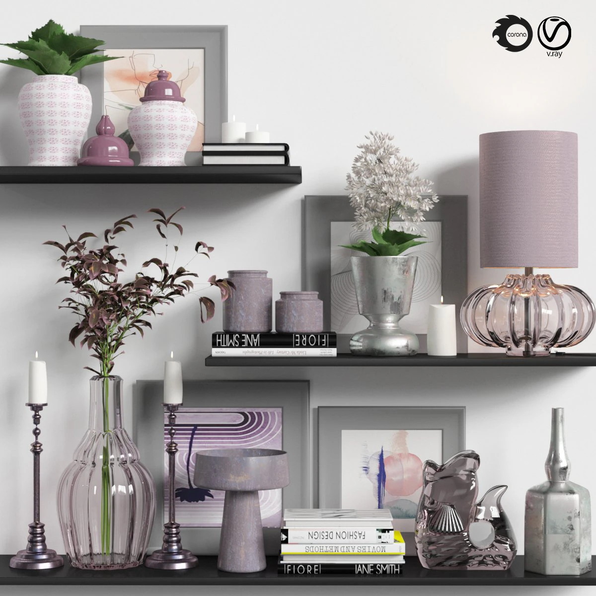 Decoration013 3D Model .c4d .max .obj .3ds .fbx .stl .blend