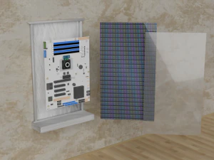Smart indoor mirror 3D Model