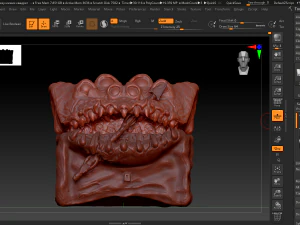 Petto a forma di petto mimetico Modello di stampa 3D