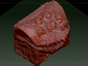 Chest in the form of a mimic chest 3D Print Model