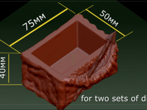 Chest in the form of a mimic chest 3D Print Model