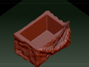 Chest in the form of a mimic chest 3D Print Model