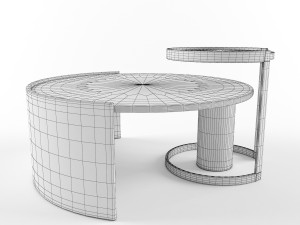 Golden Table- Model 1 3D Model