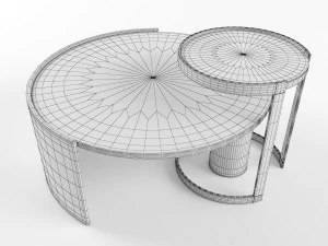 Golden Table- Model 1 3D Model