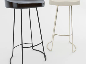 Bar Stool- Model 1 3D Model